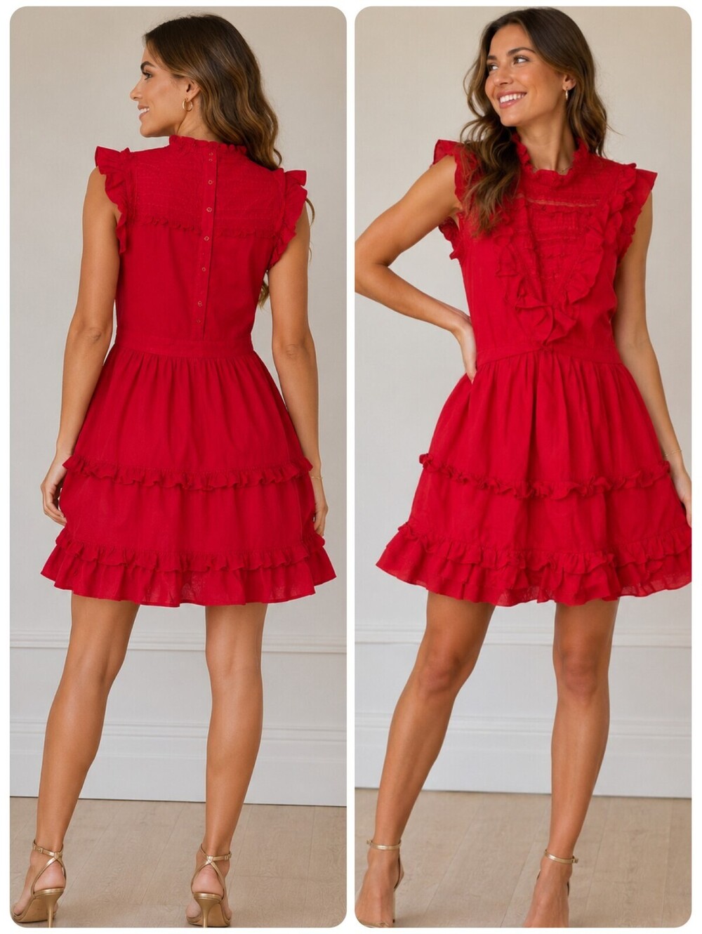 Pomander Place Ruffle Dress